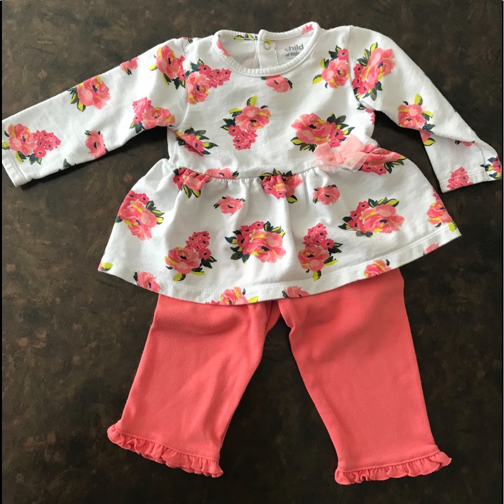 CHILD OF MINE  Peplum Top &Pants